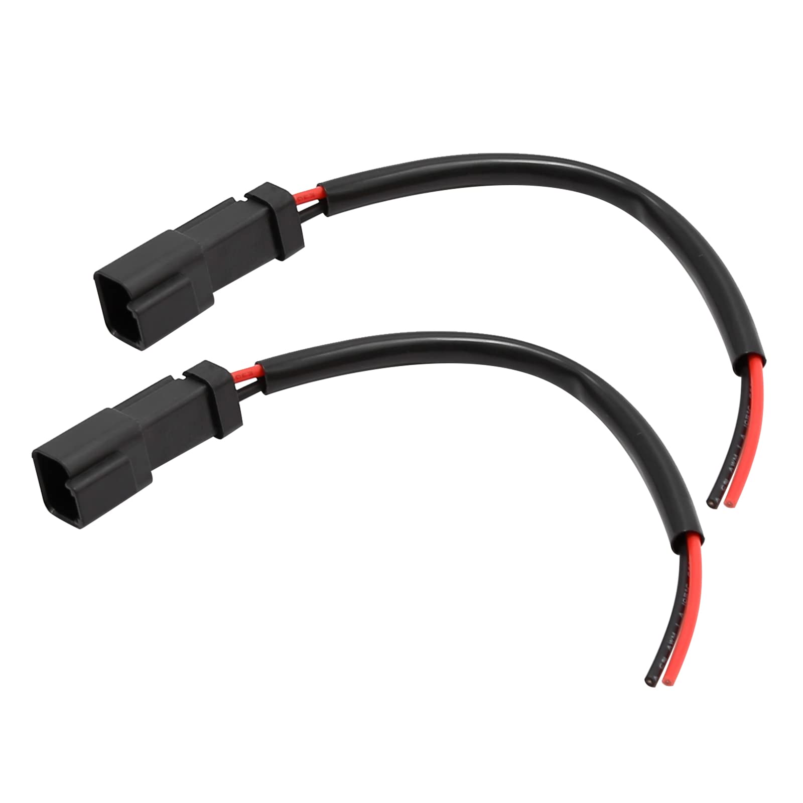 Photo 1 of 2 PCS Deutsch DT DTP 2 pin Female Socket Adapter Set for LED Work Light Bar, Connectors Wiring Harness Replacement (Female)