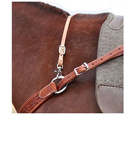 Breast Collar Wither Strap Herman Oak Harness Leather Martin Saddlery Horse Tack