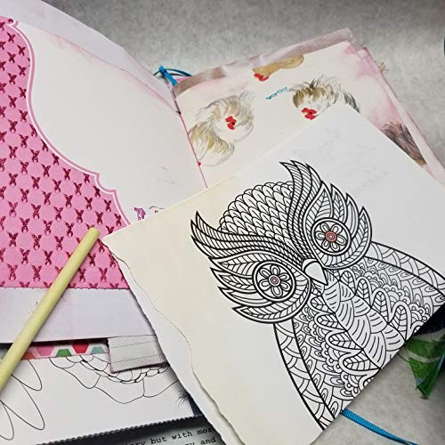 Junk Journal - Looking Good - Breast Cancer Journal - Keepsake - Gift - Thumbnail 3