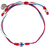 My Saint My Hero United in Prayer One Nation Under God Blessing Hand-Woven Bracelet
