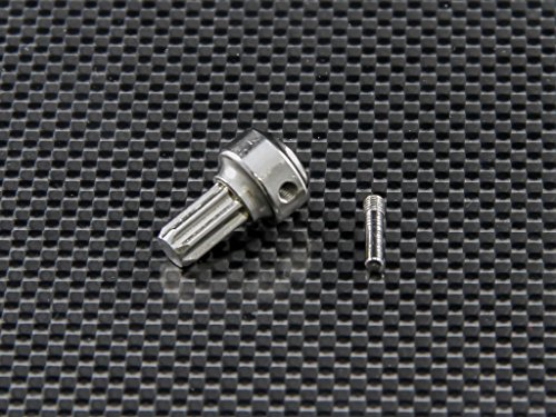 Traxxas Slash 4X4 Upgrade Parts Steel Main Shaft Connector - 1Pc Set Silver