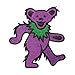 Application Grateful Dead Purple Bear, 1 Patch