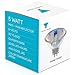 Triangle Bulbs T10127 - 5 Watt MR11 Halogen Light Bulb, 6 Volt, 30 Degree Beam Spread Precision Halogen Reflector Fiber Optic Light Bulb