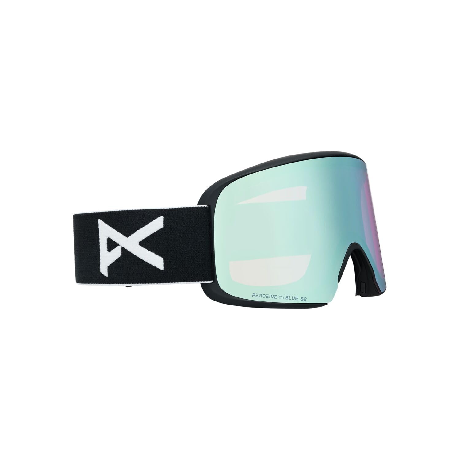 Photo 1 of Burton Anon M6 Low Bridge (Asia Fit) Snow Goggles + Bonus Lens + MFI Face Mask + Case (Frame: Black, Lens: Perceive Variable Blue, Spare Lens:Cloudy Pink)