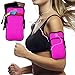 Innens Cell Phone Running Armband for iPhone 13 11 Pro 11 XS XR 8, Galaxy S20 S10 S9, Water Resistant Sports Phone Holder with Adjustable Band and Earphone Jack for Hiking Biking Walking- 7inch(Pink)