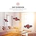 Goolsky NIHUI NH-010 2.4G 4CH 6-Axis Gyro Mini RC Quadcopter RTF UFO Anti-crush Drone with Two Batteries
