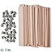 The Wooden Wick Co. Crackling Candle Wicks + Clips (25 Wicks, Medium) for Coconut + Soy Wax Blend Candles | Candle Making Supplies (OB-.030-.500-5-25)