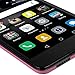 Skinomi TechSkin - Huawei Ascend XT Screen Protector + Pink Carbon Fiber Full Body Skin / Front & Back Wrap Clear Film / Ultra HD and Anti-Bubble Shield