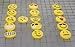 colorboy Funny Emoticon Soft Silicone Tennis Dampeners Tennis Shock Absorber (Pack of 16) Emoji Easy Use Tennis dampeners for All Tennis Player …