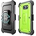 SUPCASE Unicorn Beetle Pro Series Case Designed for Galaxy S7 Edge, Full-Body Rugged Holster Case Without Built-in Screen Protector for Samsung Galaxy S7 Edge (2016 Release) (Green/Gray)