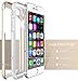 iPhone 8 Case / iPhone 7 case, E LV iPhone 8 Clear Case Anti-Scratch Crystal Series Slim Dual Layer Protective [Shock Absorbent] Case Cover for Apple iPhone 7 / iPhone 8 [GOLD]