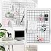 Mygogo wall grid panel basket display shelf storage rack 9.2