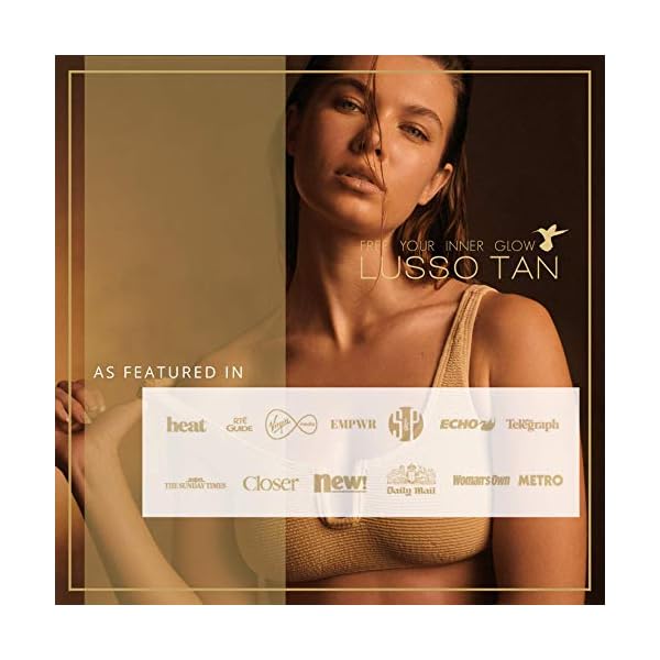 Lusso-Rapid-Self-Tan-Mousse-for-Face-and-Body--Organic-Vegan-and-Cruelty-Free-False-Tanning-Body-Mousse-Instant-drying-Streak-free-Flawless-Finish-Fake-Tan Lusso Rapid Self Tan Mousse for Face and Body – Organic, Vegan and Cruelty-Free, False Tanning Body Mousse. Instant…