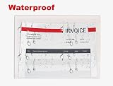 JeeJaan 100 Pcs Plain Document Enclosed Wallets A5 225x165mm Peel & Seal view 7