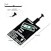 Wireless Charger Receiver, Wisfruit Wireless Charging Receiver Ultra Slim Micro USB Qi Wireless Charging Receiver Module Patch for Samsung A8,Huawei Mate8 and Any Android Devices（Narrow-Side on top）