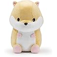 Bellzi Hamster Cute Stuffed Animal Plush Toy - Adorable Soft Brown Hamster Toy Plushies and Gifts - Perfect Present for Kids, Babies, Toddlers - Hami