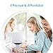 AQUACREST GXRTQR Inline Water Filter, NSF Certified, Compatible with GE GXRTQR, GXRTQ System, Reduces Chlorine, Fluoride, Limescale and More, For Refrigerator, IceMaker, RVs (2 Filters)