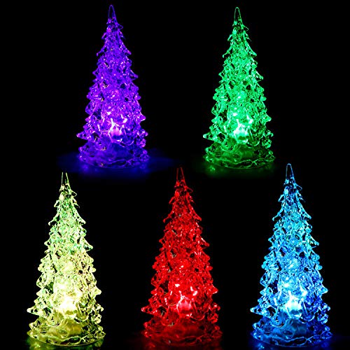 image for Binmer Christmas Decorations Clearance,Colorful Fiber Optic Tree Chris