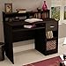 South Shore Small Desk - Great Writing Desk for Your Child - The Computer Desk Is Great for Your Kid's Bedroom or Any Small Area - Place a Laptop in This Study Table - 5 Years Warranty! (Chocolate)