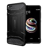 Kapaver Xiaomi Mi A1 / Mi 5X Back Cover Case Premium Tough Rugged Solid Black Shockproof Slim Armor Back Cover Case for Xiaomi Mi A1 / Mi 5X