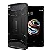 KAPAVER® Xiaomi Mi A1/Mi 5X Back Cover Case Premium Tough Rugged Solid Black Shockproof Slim Armor Back Cover Case for Xiaomi Mi A1/Mi 5X