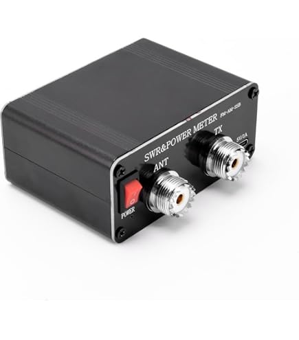 Amazon.com: SWR Power Meter, 1.6‑50MHz 0.5W‑200W SWR Meter