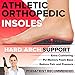 Plantar Fasciitis Arch Support Insoles for Men and Women Shoe Inserts - Orthotic Inserts - Flat Feet Foot - Running Athletic Gel Shoe Insoles - Orthotic Insoles for Arch Pain High Arch - Boot Insoles