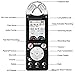 Digital Voice Recorder,Professional Audio Sound Recorder Dictaphone for Lectures,V3 Voice Activated Recorder with Playback Variable Speed MP3, FM Radio by Milaloko