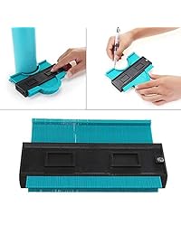 ADSRO   Medidor de perfil de contorno, de alta precisión, herramienta de perfil de contorno de mano para transferencia de curvas, calibre de jaula para piso, azulejos, marcar madera, herramienta de marcación