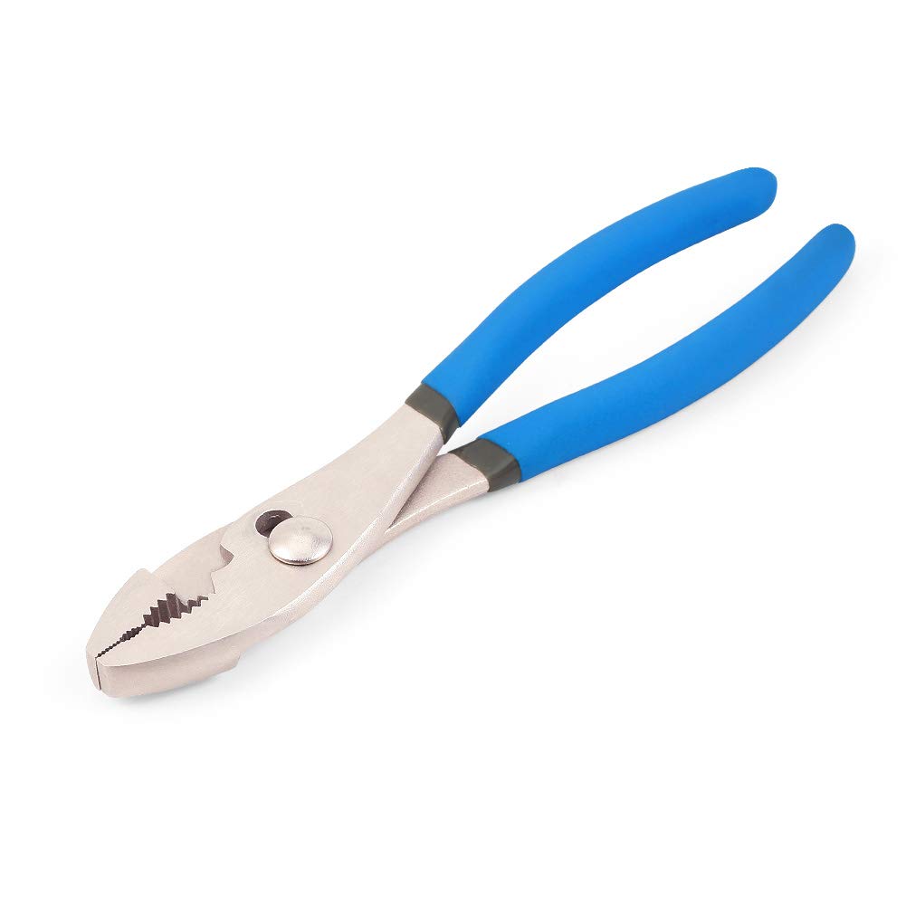 LEONTOOL Slip Joint Combination Pliers 8 Inches Heavy Duty Machined Jaws Wire Cutter Adjustable Utility Pliers Screw Extractions Pliers with Comfort Grips