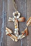 Rustic Seashell decor Anchor Nautical decor beach decor beachy decor Nautical Nursery Beach house decor Coastal sign Beach wedding decor Boys room decor Baby boy gift Beach sign