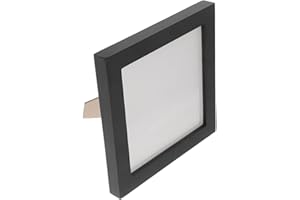 Lexziuo 1PCS CD DVD Display Frame with Stand | Modern Square Tabletop or Wall Mount Frame for Discs Album | Stylish Home Deco