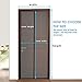 TAIR Magnetic Screen Door, Screen Door With 16 Powerful Magnets, Keeps Bugs & Mosquitoes Out, Fits Doors Up To 39 inch x 82 inch MAX