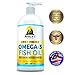 Apollos Pets Omega 3 Fish Oil for Dogs - Omega 3 for Dogs Plus Vitamin E - More EPA and DHA Than Salmon Oil - Treats Shedding, Itchy Skin, Allergies, and Joints - Made in USA 16 Ounce Liquid Pump