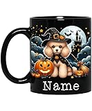 Poodle Halloween Mug Pumpkin Poodle Mug Halloween