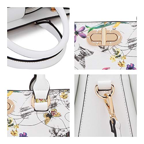 Womens-Satchel-Handbags-Top-Handle-Stylish-Purse-Vegan-Leather-Shoulder-Bags-for-Women-Wallet-Set