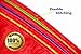 VOMline Play Parachute for Kids 6ft Dirt Resistant Handles for Party Games Tent Picnic Mat Blanket Proper Selection of Matching Colors (6 ft 9 Handles)