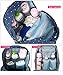 Aidonger Diaper Bag Backpack with Clips Large Capacity Fit Stroller (Blue)