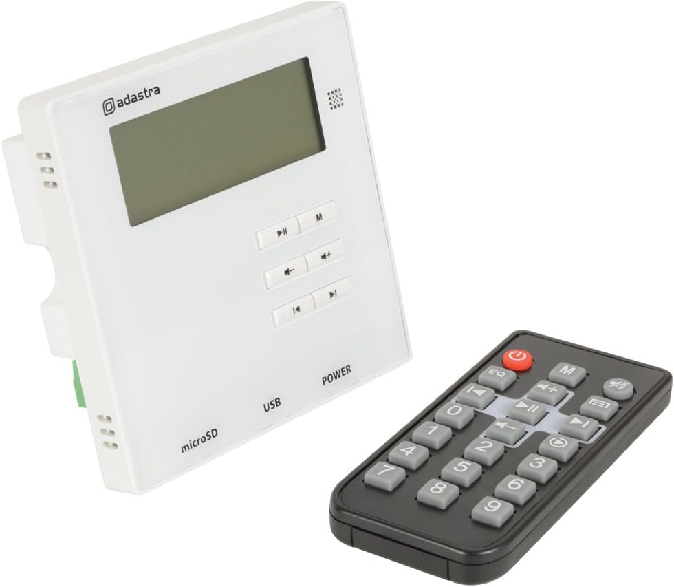 InWall Amplifier with USB/SD/FM & Bluetooth 2 x 10W Amazon.co.uk TV