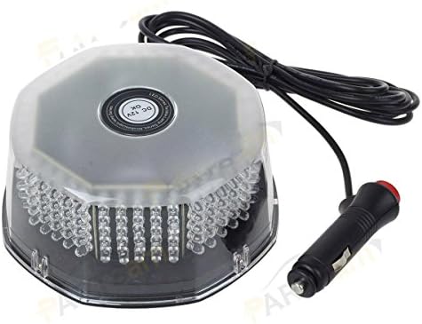 OLSR®12V 240LEDs Bar Flashing Strobe Flashing Beacons Interior Lights Bulbs, Magnetic Absorptive Emergency Hazard Warning Recovery Lamp,Ideal for Car Lorry Van Truck (8 Flash Patterns optional) (Red)