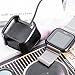 Zacro Fitbit Versa Charger, 2pcs Replacement Charger USB Charging Cable for Fitbit Versa, 3.3ft/100cm Charging Cable Dock for Fitbit Versa Smartwatch-Black