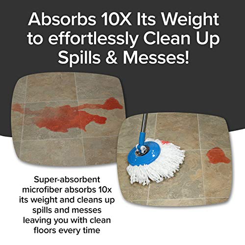 Hurricane Spin Mop As Seen On TV Mop & Bucket Cleaning System by