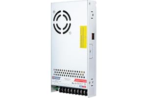 BTF-LIGHTING 12V 29A 350W Power Supply Adapter UL Recognized Component AC100-240V to DC12V LED Driver & Switching Transformer