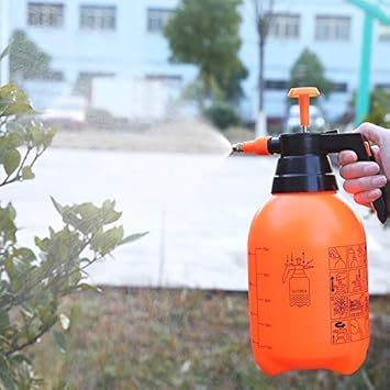 Cyrox Garden Pump Pressure Sprayer | 2 Litre Handheld Garden Spray Bottle Chemicals, Pesticides, Neem Oil and Weeds Lightweight Pump Pressure Water Sprayer