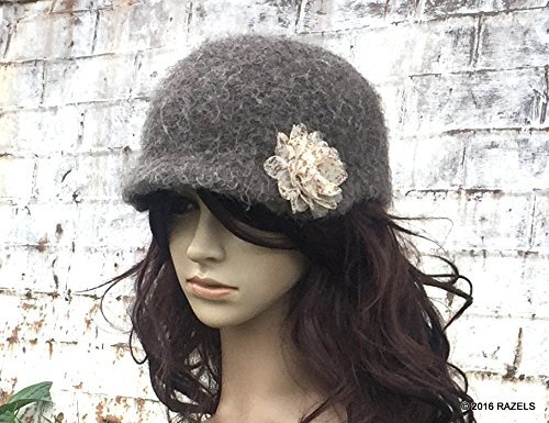 felted wool baseball cap