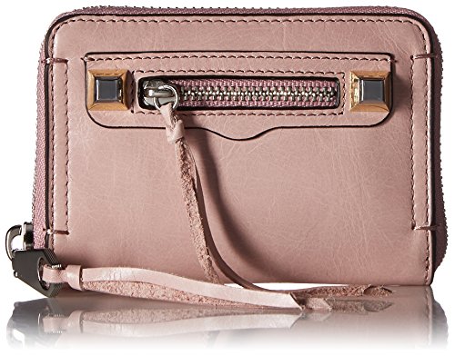 Rebecca Minkoff Mini Regan Zip Wallet Wallet, LILAC ROSE, One Size