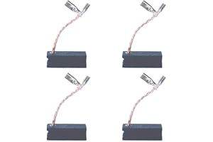4 PCS Carbon Brush Compatible for Dewalt DWP611 Porter Cable 450 Router, Dewalt A27343-4 Motor Replacement Part