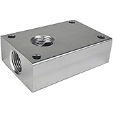 Primefit PCBL38 3/8-Inch Air Push to Connect Outlet Block Provides Air Connections for Compressed Air Piping Systems