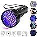 UV Flashlight Black Light UV Lights,Blacklight 2020 Upgraded 51 LED Ultraviolet Pet Urine Detector for Dog/Cat Urine,Dry Stains,Bed Bug,Scorpion Detection,Matching with Pet Odor Eliminator