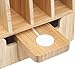 Bamboo Watch Stand for Watch Charger, Watch Stand Holder Dock Organizer for BEEBO BEABO Charging Station and More Wood Charging Stations